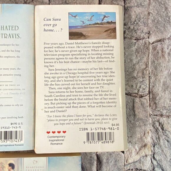 Heartsong Presents Vintage Romance Novels Set of 3 Paperback - Picture 3 of 6